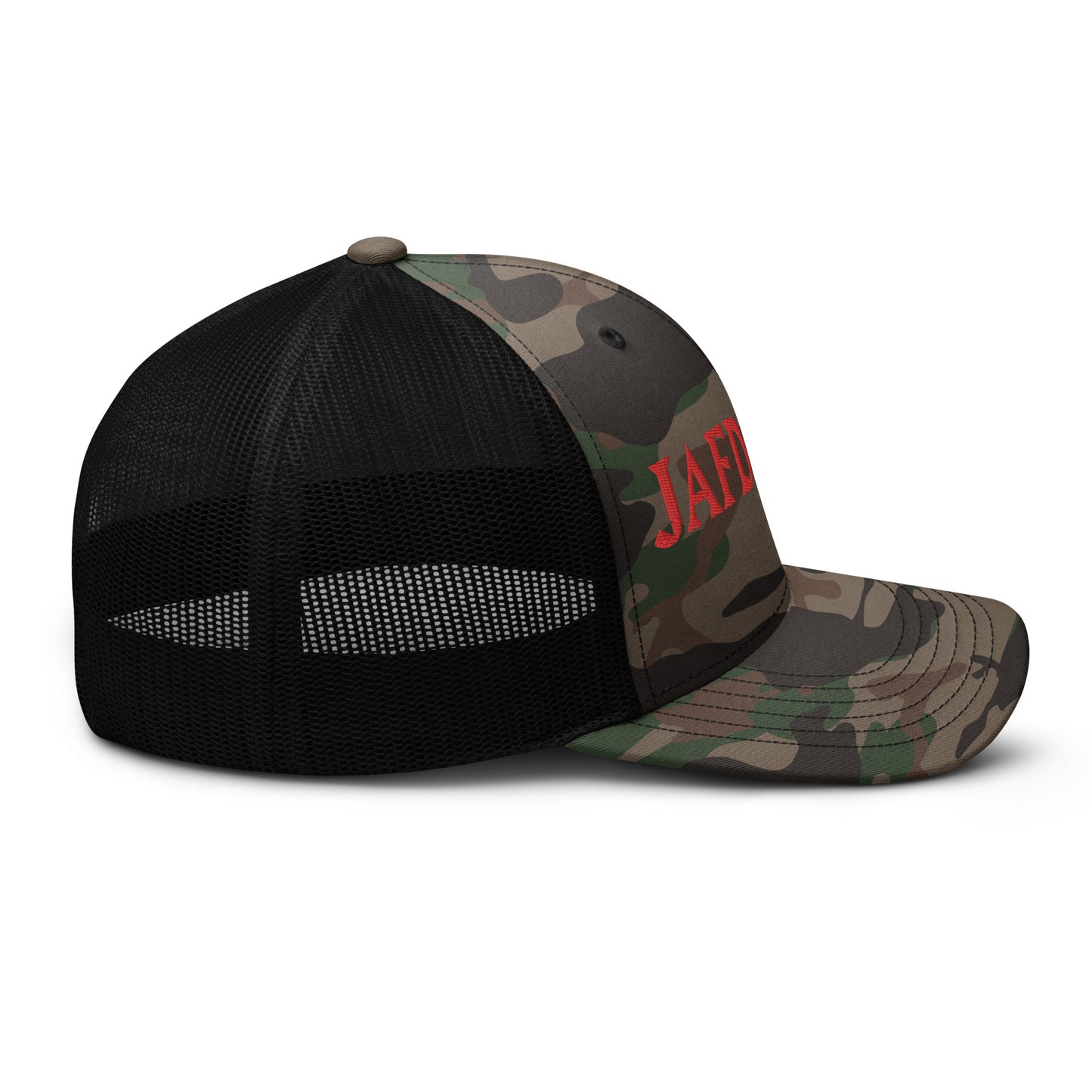 Just a Fuckin dog - Camouflage trucker hat