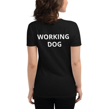 WOMEN'S TEE "Working Dog"