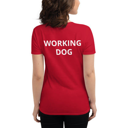 WOMEN'S TEE "Working Dog"